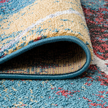 Cole Minimalist Diamond Trellis Area Rug